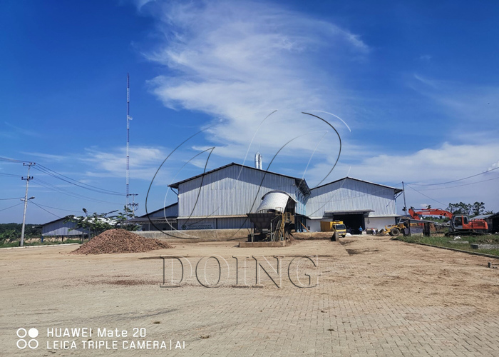 cassava flour production plant