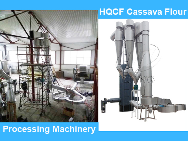5 TPH HQCF Cassava Flour and Powder Processing Machine