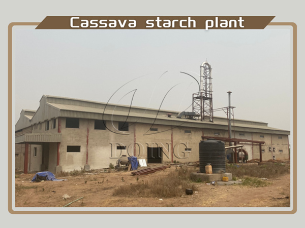 Cassava starch processing project in Oyo state of Nigeria completed installation