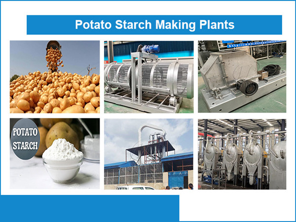 Potato starch recovery machinery