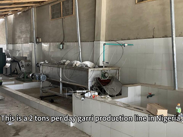 2TPD garri processing plant successfully installed in Ondo State, Nigeria