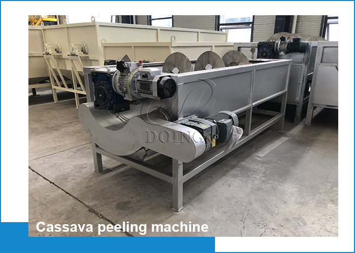 cassava peeling machine