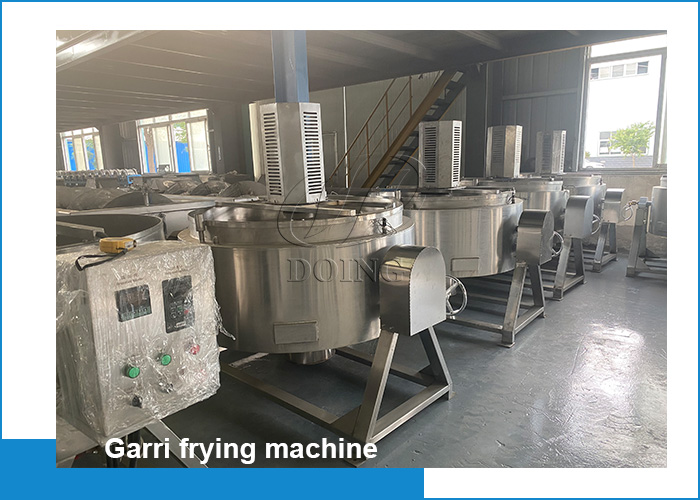 garri frying machine