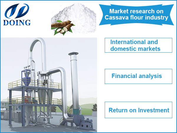 Market research on cassava flour processing industry