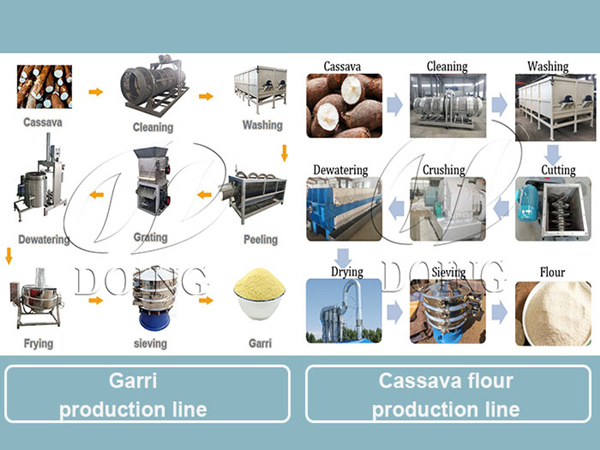 How to choose the operating system for the cassava processing plants?