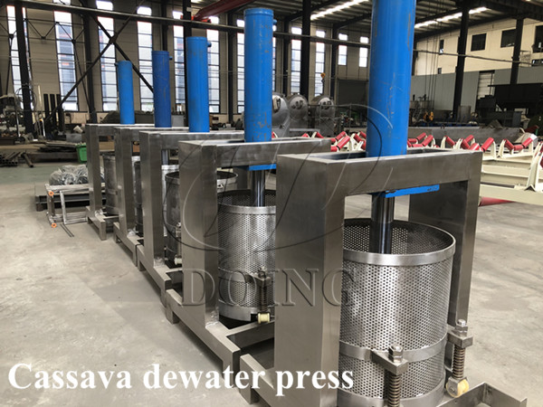 The cassava flour dehydrator purchased by Ghana customers was shipped