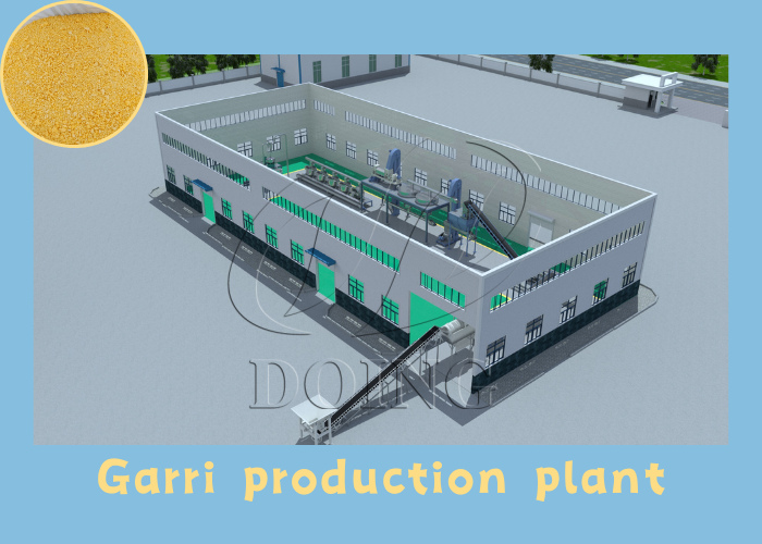 Henan Jinrui's New design garri processing machine