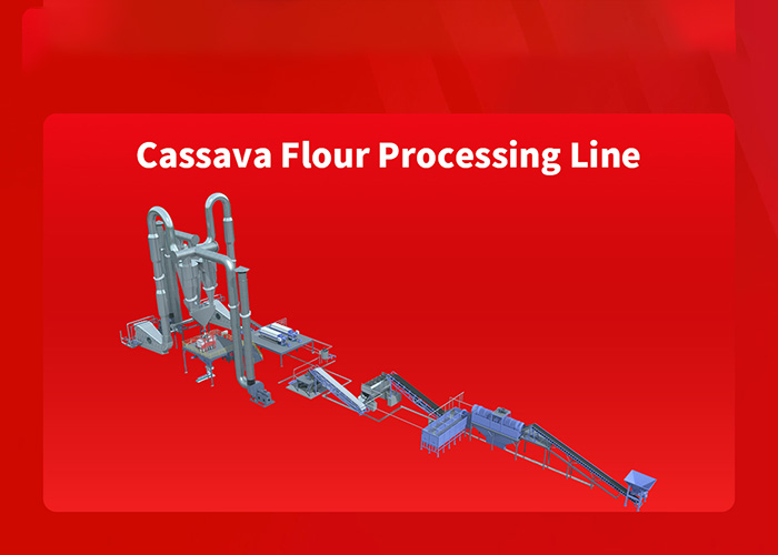 cassava flour production line