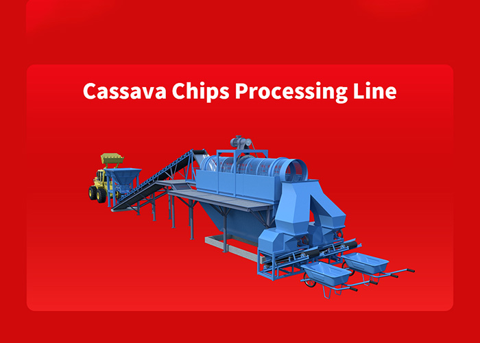 cassava chips production line