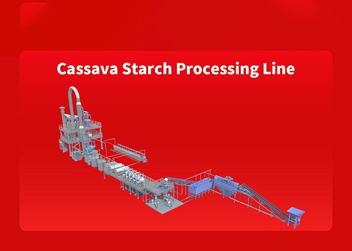 cassava starch production line