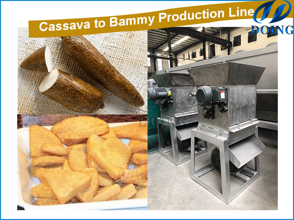 Cassava-to-Bammy Production Line: Advanced Processing Technology