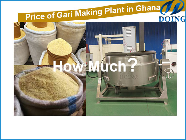 Price of gari making unit in Ghana